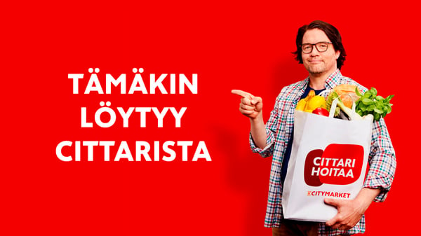 Sanoma nosti K-Citymarketin tv-mainonnan uudelle tasolle